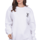 "Unisex Premium White Sweatshirt Collection with captivating printed designs. Versatile elegance, contemporary style, and affordability for everyday wear."